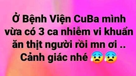 Quảng Bình bác thông tin có người bị nhiễm vi khuẩn whitmore