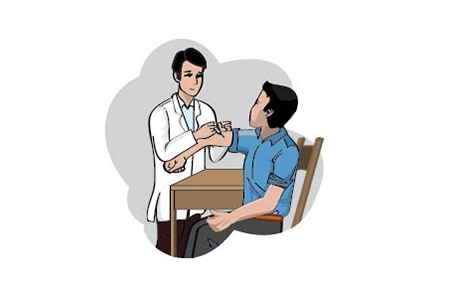 Khi bị chó cắn, cần đến ngay Trung tâm y tế gần nhất để được tư vấn và tiêm phòng dại kịp thời (Ảnh minh họa: Internet).