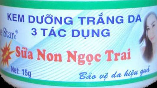 Thu hồi toàn quốc kem dưỡng trắng da 3 tác dụng sữa non ngọc trai