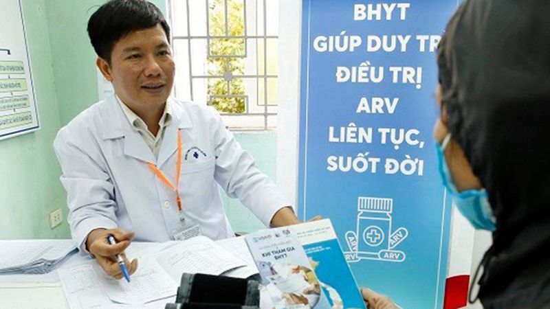 90% bệnh nhân HIV/AIDS được điều trị bằng thẻ BHYT