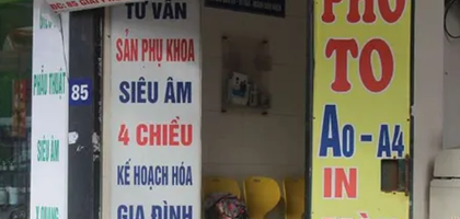 Phòng khám tư bị nghi phá thai 28 tuần tuổi