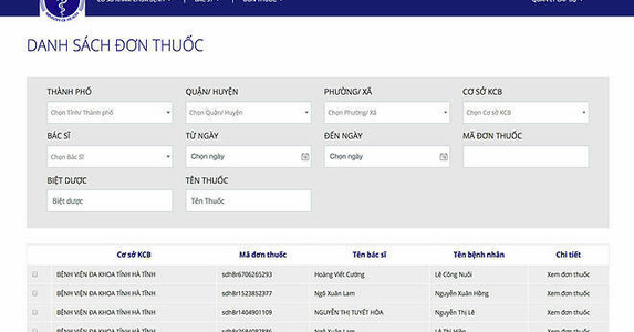 Bộ Y tế thí điểm liên thông đơn thuốc điện tử quốc gia