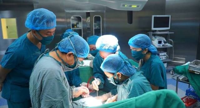 Ca phẫu thuật kịp thời cứu sống bệnh nhân C.L.