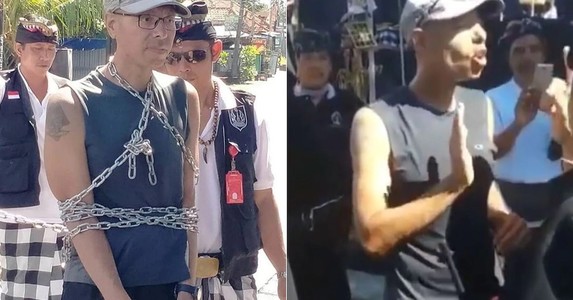 Khách Mỹ bị xích vì cố ra đường