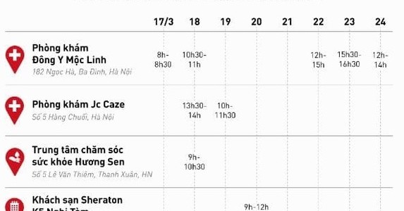 Bộ Y tế thông báo khẩn tìm người tiếp xúc với bệnh nhân 183