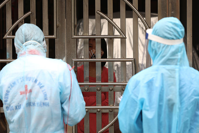 Cách ly 45 người bệnh viện Thận liên quan 'bệnh nhân 254'