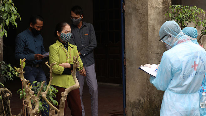 15 đội phản ứng nhanh tới dập dịch tại Hạ Lôi