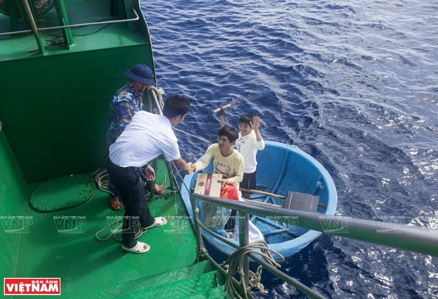 A mobile hospital at sea