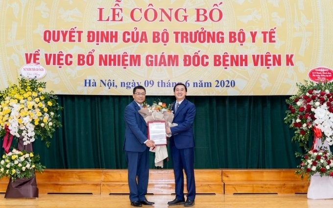 Bệnh viện K có tân giám đốc