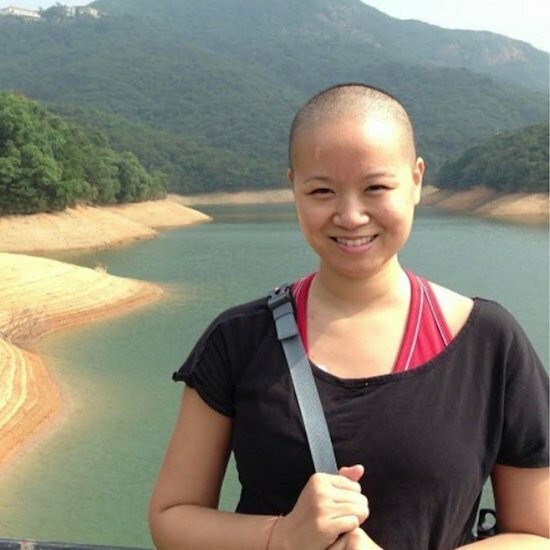 Denise Tam luôn giữ tinh thần lạc quan, tích cực trong quá trình điều trị ung thư. Ảnh: Denise Tam