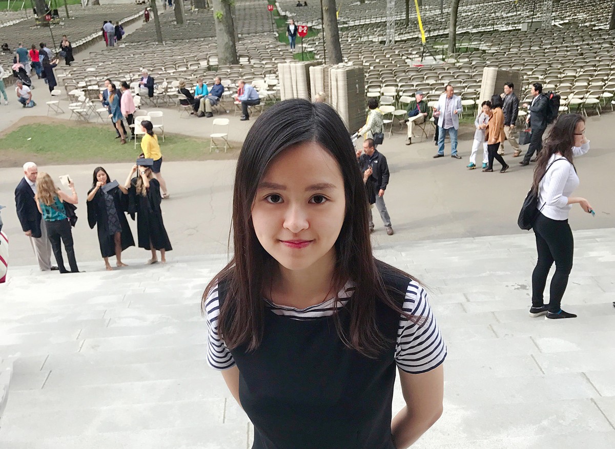 Ton Hien Anh at Harvard University. Photo by La Thanh Ha.