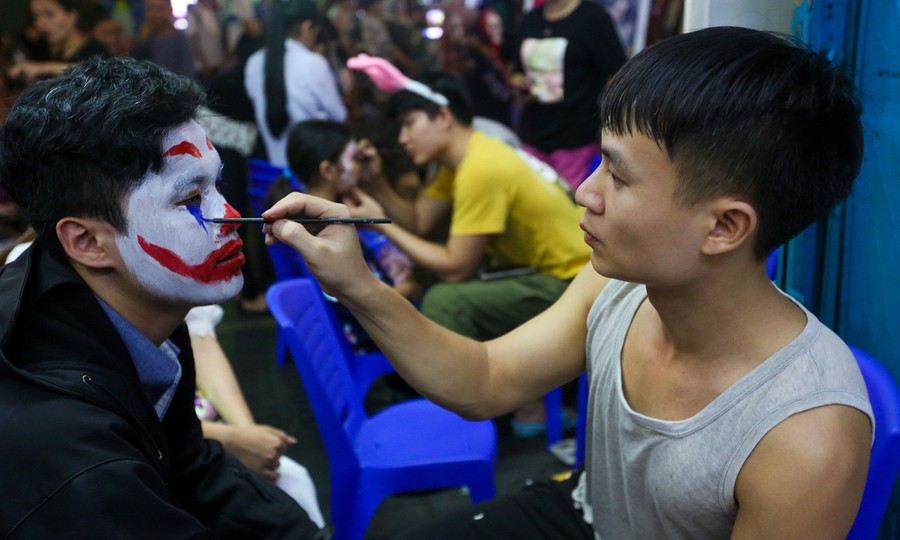 Viêm da cơ địa sau Halloween