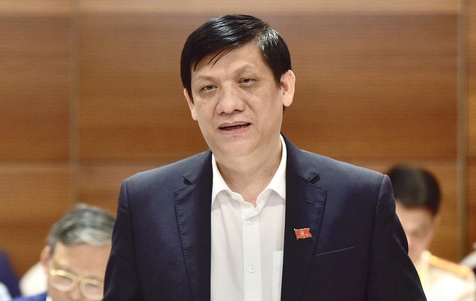 Bộ trưởng Y tế Nguyễn Thanh Long. Ảnh: Hoàng Thùy.