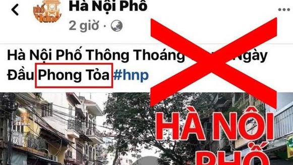 Tung tin phong tỏa Hà Nội, Duy Nến chủ kênh "Hà Nội phố" bị phạt 12,5 triệu