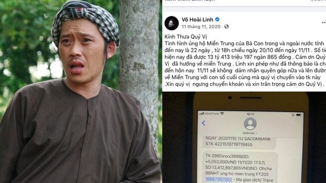 Nghệ sĩ Hoài Linh "om" tiền từ thiện nửa năm: Có thể kiện ra tòa