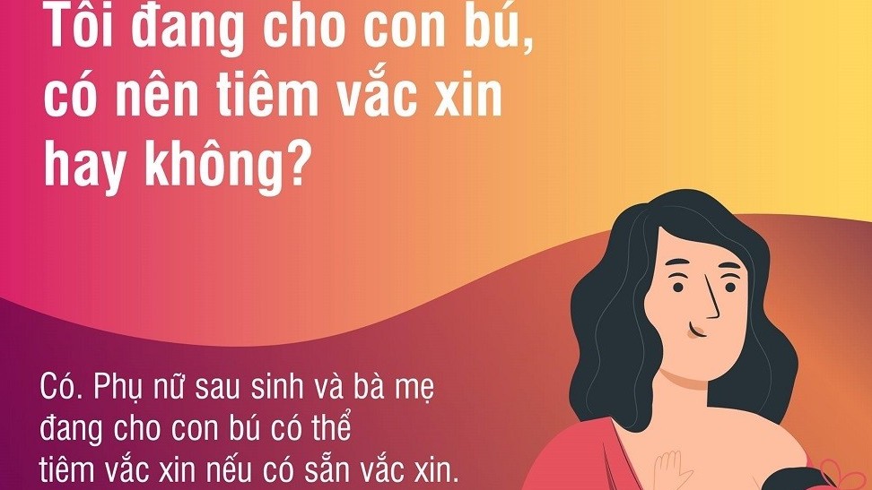 Phụ nữ mang thai, cho con bú có được tiêm vắc xin Covid-19 không?