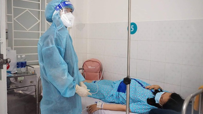 Điểm tựa của hàng trăm sản phụ mắc Covid-19