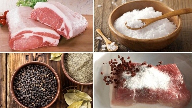 Thịt lợn trước khi nấu ngâm nước này sẵn có trong bếp, thành quả không ngờ