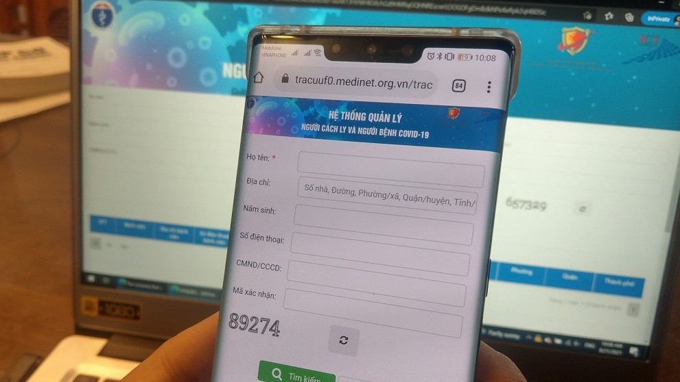 TP Hồ Chí Minh triển khai hệ thống giúp người nhà tra cứu thông tin bệnh nhân Covid-19