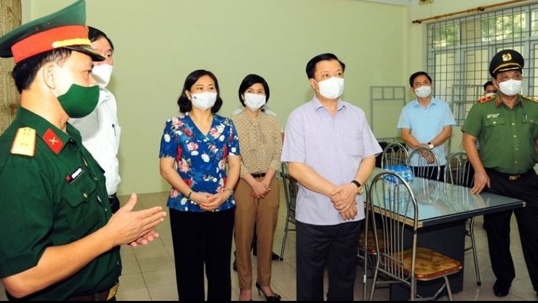 Hanoi Party leader urges stringent enforcement of social distancing measures
