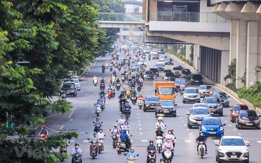 Giao thông ở Hà Nội nhộn nhịp trong ngày đầu dỡ bỏ 39 chốt kiểm soát Giao thông ở Hà Nội nhộn nhịp trong ngày đầu dỡ bỏ 39 chốt kiểm soát