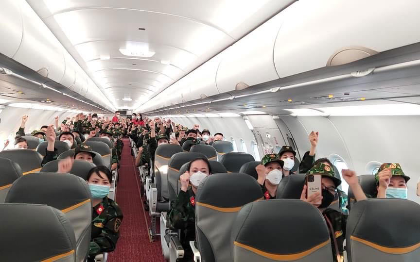 202 cán bộ, bác sĩ Bệnh viện 108 lên đường hỗ trợ miền nam chống dịch 202 cán bộ, bác sĩ Bệnh viện 108 lên đường hỗ trợ miền nam chống dịch