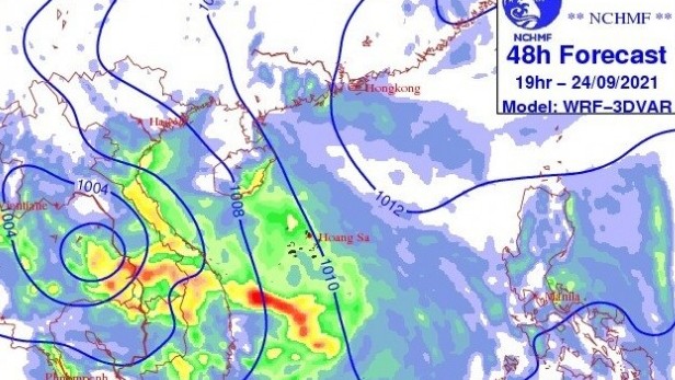 Bão số 6 tan, mưa lớn mở rộng lên phía Bắc