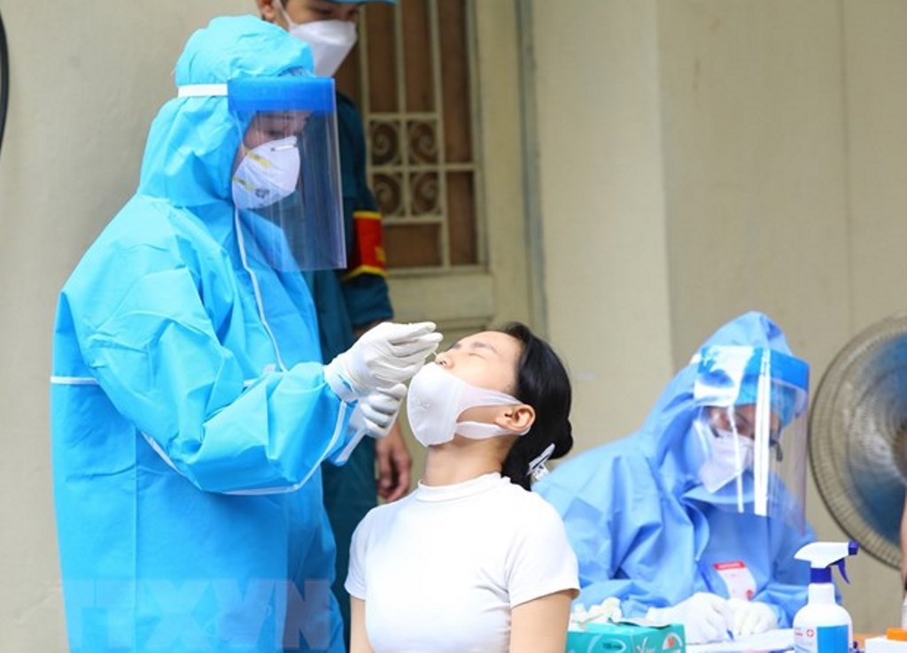 Hà Nội xét nghiệm diện rộng cho cư dân quanh Bệnh viện Việt - Đức Hà Nội xét nghiệm diện rộng cho cư dân quanh Bệnh viện Việt - Đức