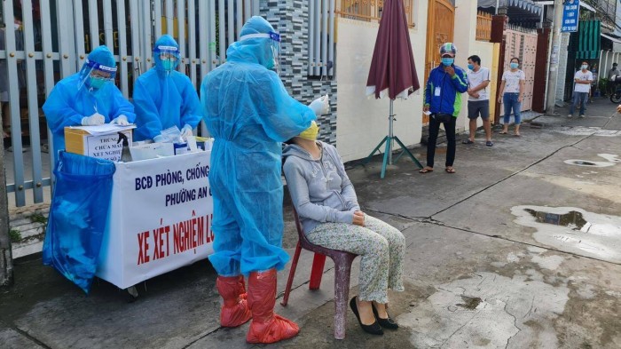 An Giang phát hiện 560 ca nhiễm, Cần Thơ chuyển từ vùng vàng sang cam