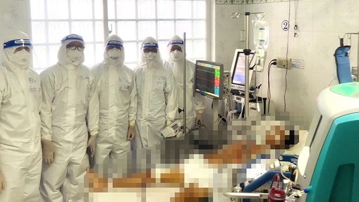 Thiết lập nhanh phòng khép kín can thiệp ECMO cho ca F0 nguy kịch tại An Giang