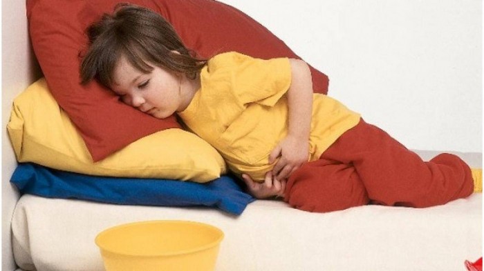 Gần đây, gia tăng trẻ nôn và tiêu chảy (ảnh minh họa)