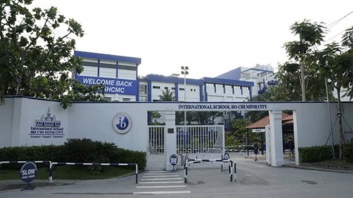 trường quốc tế American Academy (ISHCMC-AA) nơi xảy ra vụ việc.