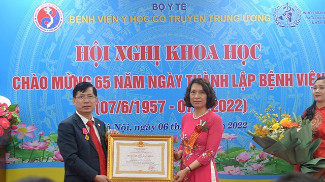 Kỷ niệm 65 năm ngày thành lập Bệnh viện Y học Cổ truyền Trung ương