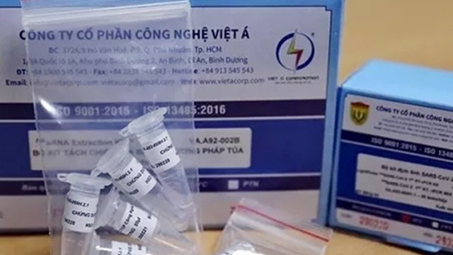 Thu hồi số đăng ký lưu hành trang thiết bị đối với bộ xét nghiệm của Công ty Việt Á