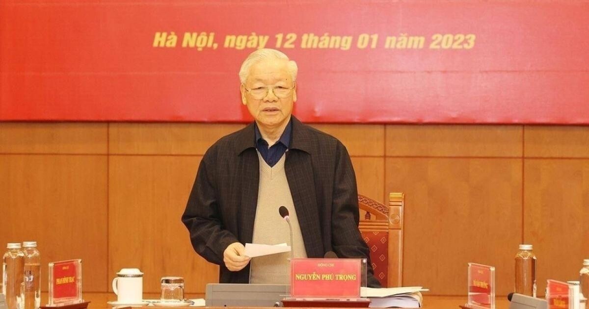 Tổng Bí thư Nguyễn Phú Trọng