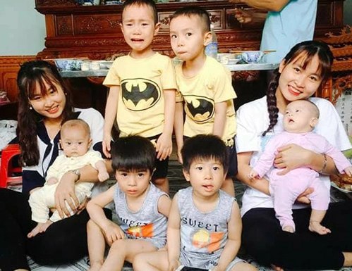 Kỳ lạ dòng họ có 10 cặp sinh đôi, một cặp sinh ba
