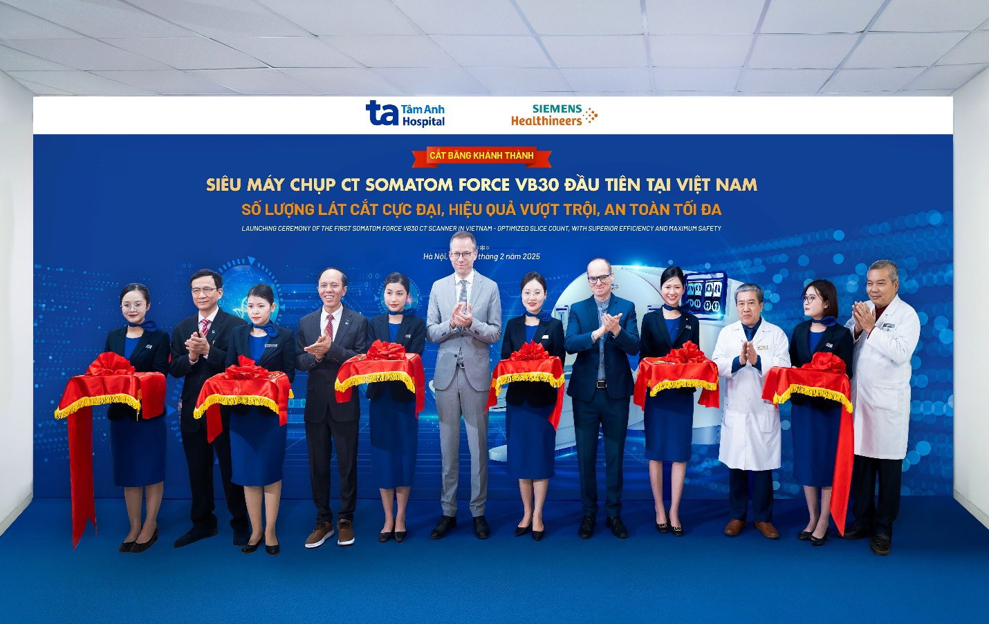 Việt Nam lần đầu tiên sở hữu “siêu máy chụp CT thế hệ mới” với số lát cắt cực đại
